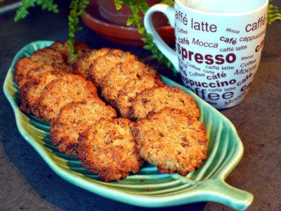 Biscoitos sem gluten vegan